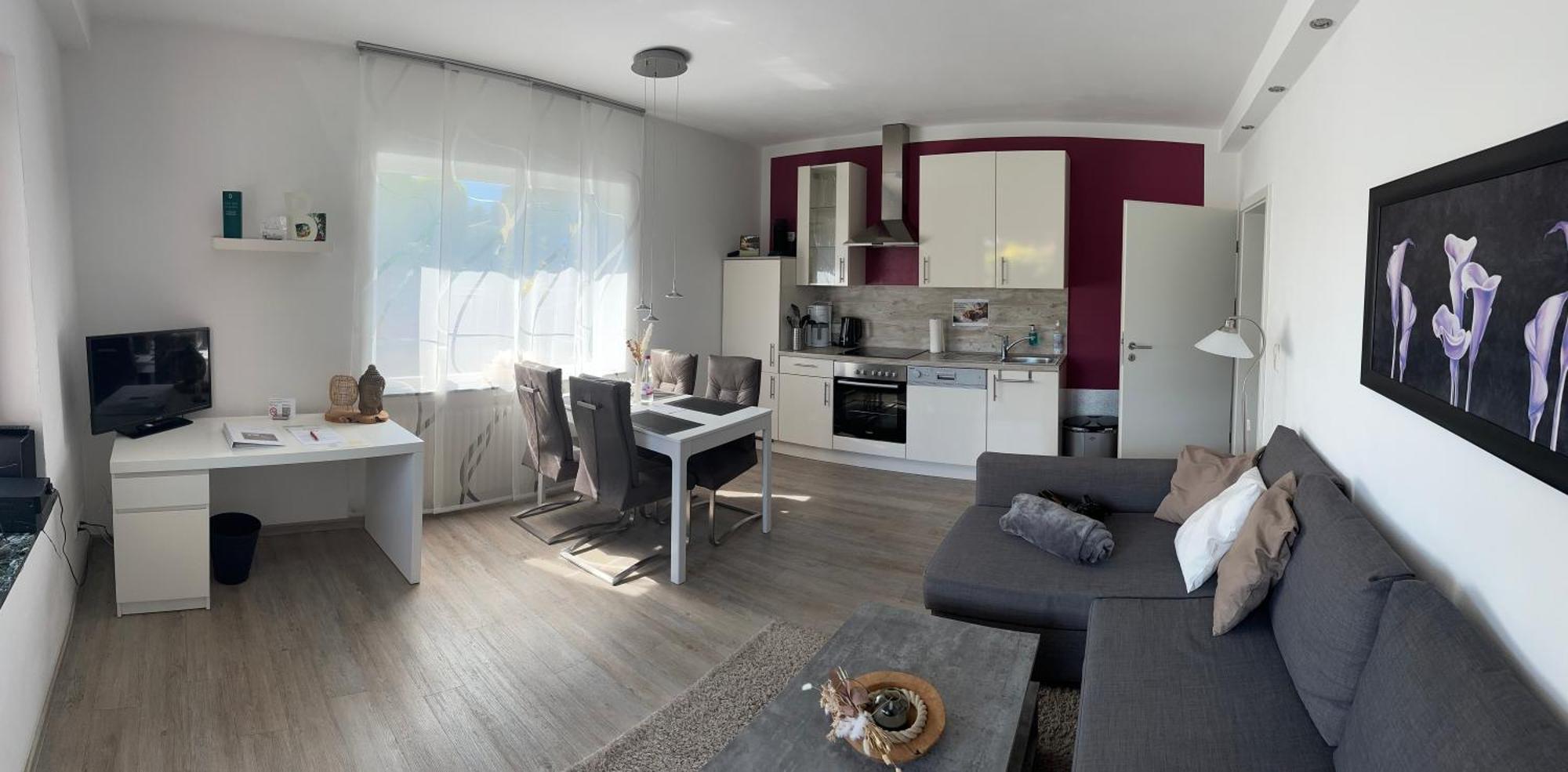 Ferienwohnung Schlossblick - 4 Sterne Sauna Pool Whirlpool Exklusiv Braunfels Dış mekan fotoğraf