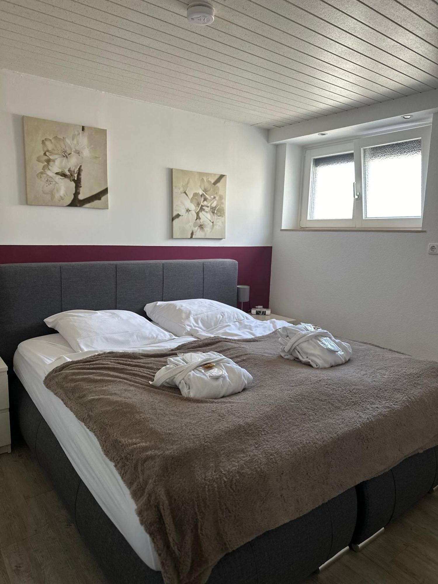 Ferienwohnung Schlossblick - 4 Sterne Sauna Pool Whirlpool Exklusiv Braunfels Dış mekan fotoğraf