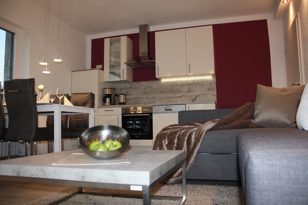 Ferienwohnung Schlossblick - 4 Sterne Sauna Pool Whirlpool Exklusiv Braunfels Dış mekan fotoğraf